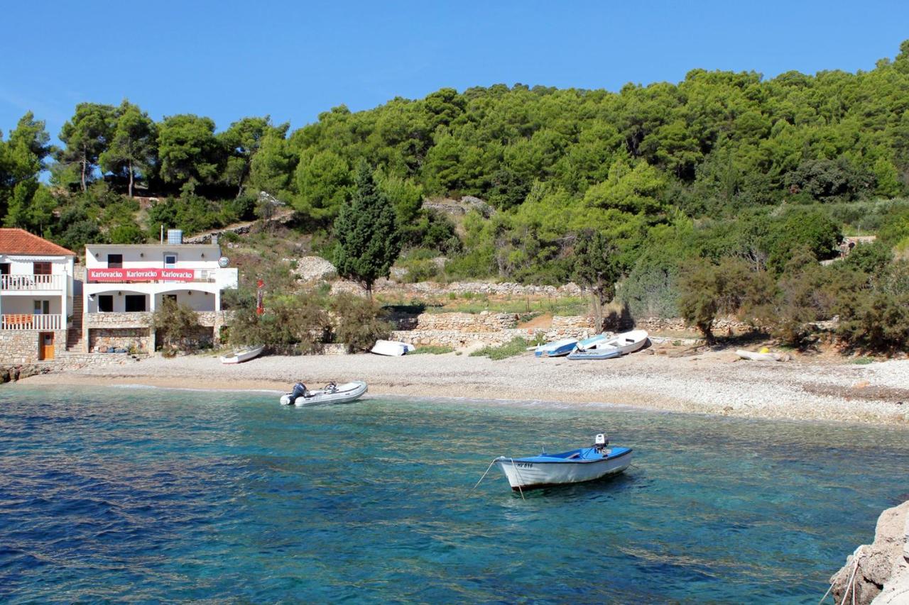 Seaside Secluded Apartments Cove Tvrdni Dolac, Hvar - 4008 Gdinj Bagian luar foto